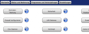 CCU2 system settings with hm2mqtt button